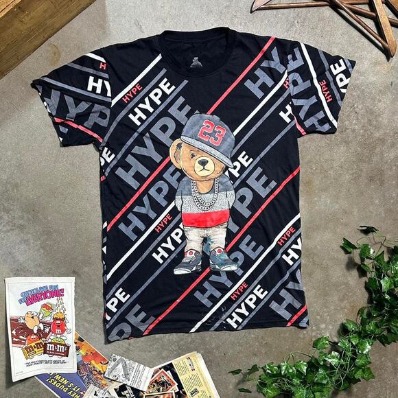 Streetwear Hype Respect Beer All Over Print Shirt Mens Large Hip Pop AOP Shirt - Picture 1 of 3